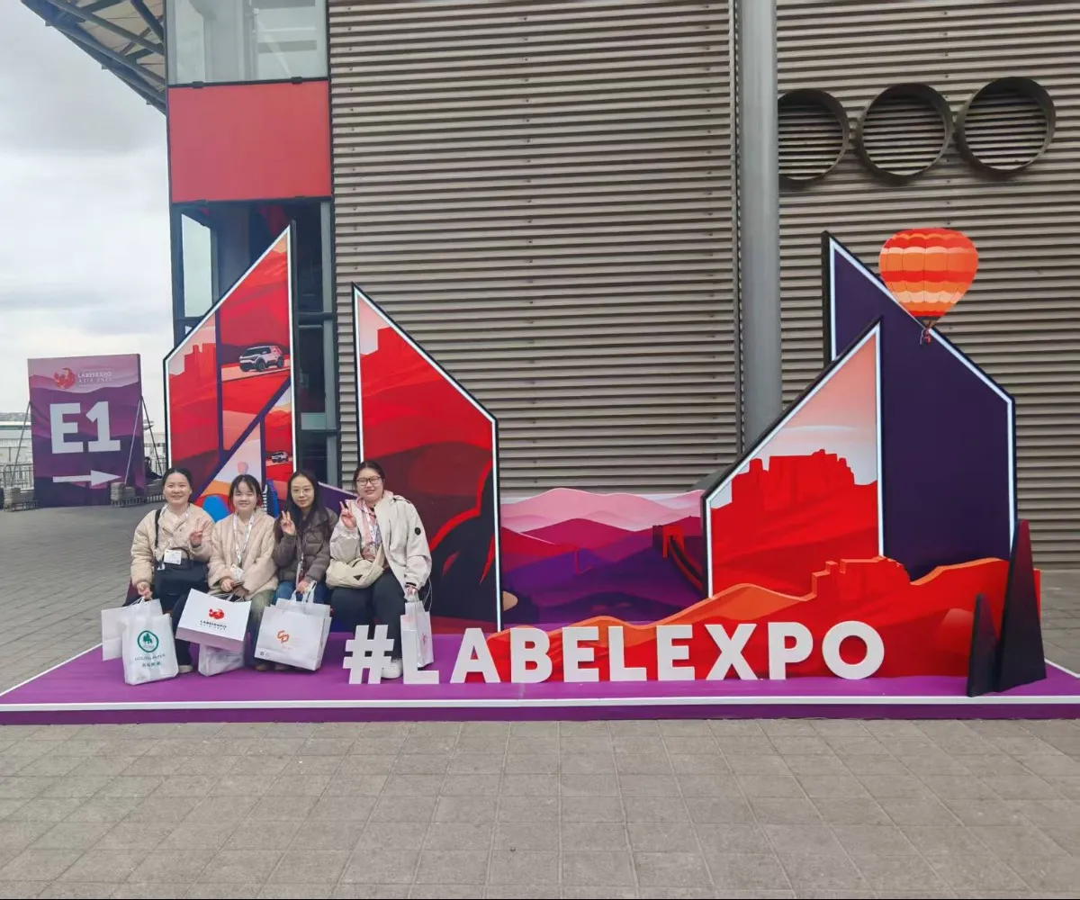Золотая бумага на Asia Label Expo 2025